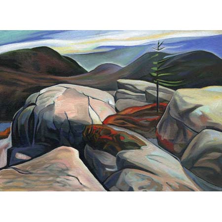 Connor's Nubble | oil/panel, 10x12in, 1998