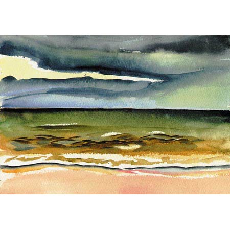 Apostle &nbsp;&nbsp;&nbsp;|&nbsp;&nbsp;&nbsp;Watercolor, 7x10in., 1999