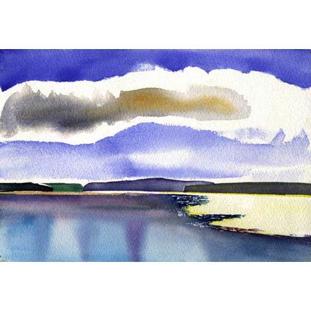 Apostle &nbsp;&nbsp;&nbsp;|&nbsp;&nbsp;&nbsp;Watercolor, 7x10in., 1999