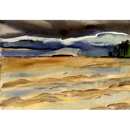 Apostle &nbsp;&nbsp;&nbsp;|&nbsp;&nbsp;&nbsp;Watercolor, 7x10in., 1999