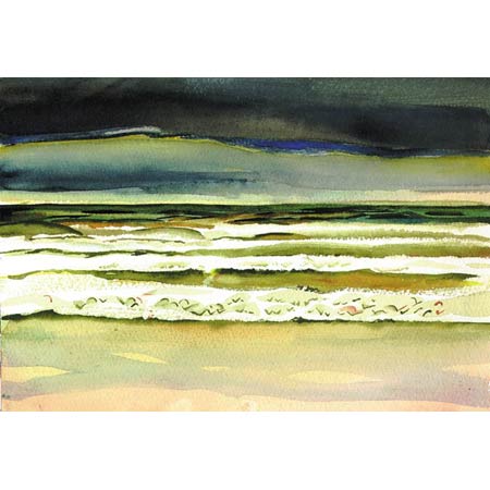 Apostle &nbsp;&nbsp;&nbsp;|&nbsp;&nbsp;&nbsp;Watercolor, 7x10in., 1999