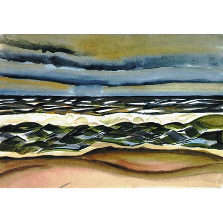 Apostle &nbsp;&nbsp;&nbsp;|&nbsp;&nbsp;&nbsp;Watercolor, 7x10in., 1999