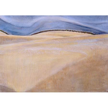 Big Dune&nbsp;&nbsp;&nbsp;|&nbsp;&nbsp;&nbsp;Oil Pastel/paper, 19x24, 1997