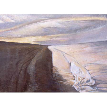 Big Dune&nbsp;&nbsp;&nbsp;|&nbsp;&nbsp;&nbsp;Oil Pastel/paper, 19x24, 1997