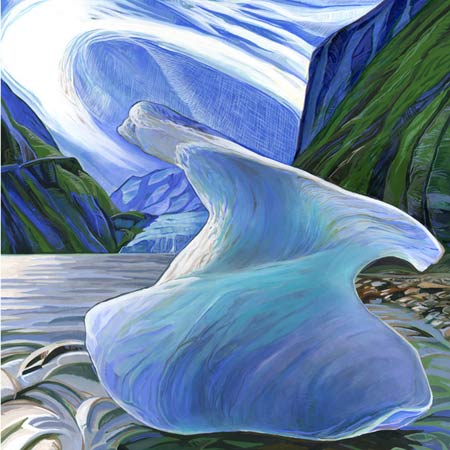 Iceberg&nbsp;&nbsp;&nbsp;|&nbsp;&nbsp;&nbsp;egg tempera/panel, 12x12in, 2012 (sold)