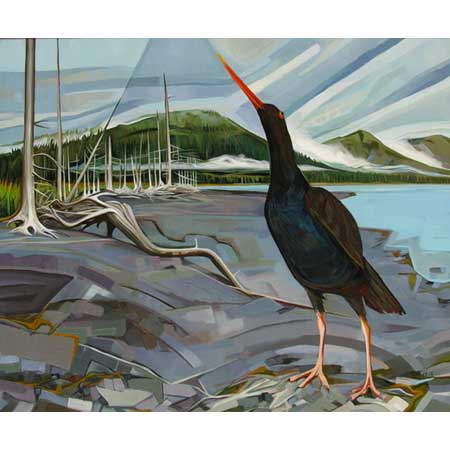 The Oystercatcher&nbsp;&nbsp;&nbsp;|&nbsp;&nbsp;&nbsp;oil/canvas, 20x24in, 2014 (Sold)