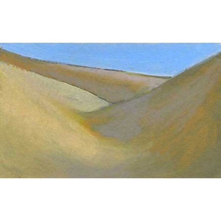 
Dune Study &nbsp; &nbsp; &nbsp; | &nbsp; &nbsp; &nbsp; Oil Pastel/Paper, 4x6in, 2009
