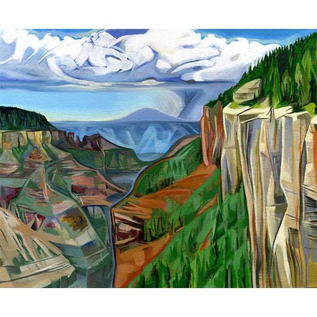 Coconino &nbsp; &nbsp; &nbsp; | &nbsp; &nbsp; &nbsp; Oil/Panel, 8x10in, 2013